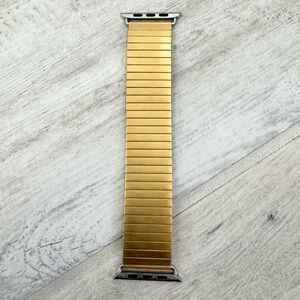 Apple Gold Metal Stretch Watch Band
